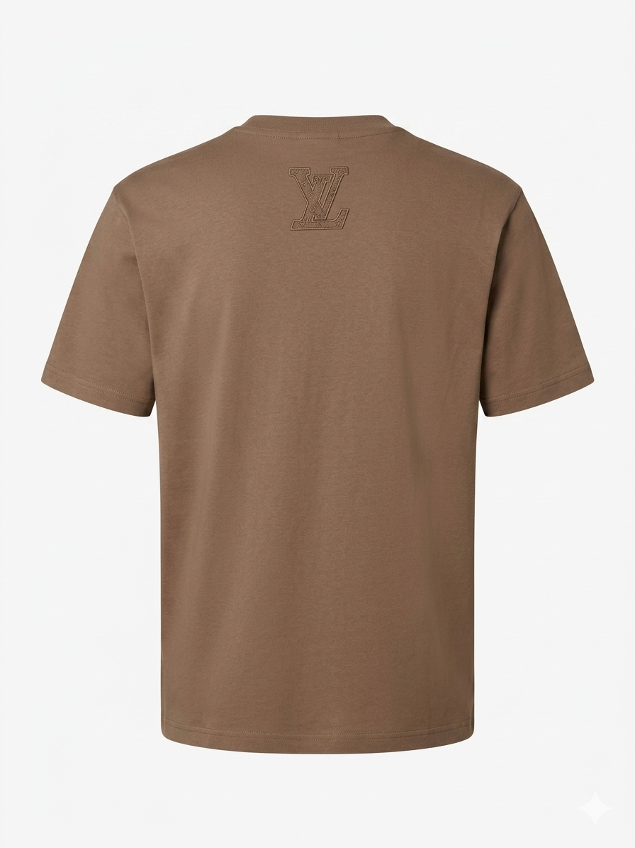 Louis Vuitton T-Shirt Cotton Fabric Made in Turkey