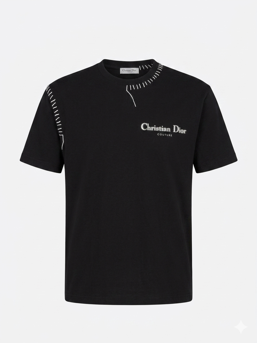 Christian Dior T-Shirt Cotton Fabric Made in Turkey