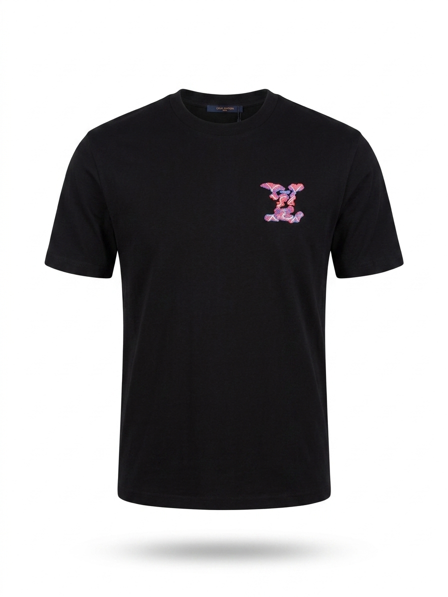Louis Vuitton T-Shirt Cotton Fabric Made in Turkey