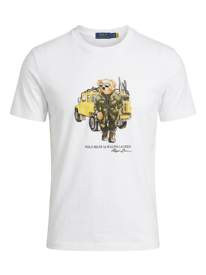 Polo Ralph Lauren T-Shirt Cotton Fabric Made in Turkey