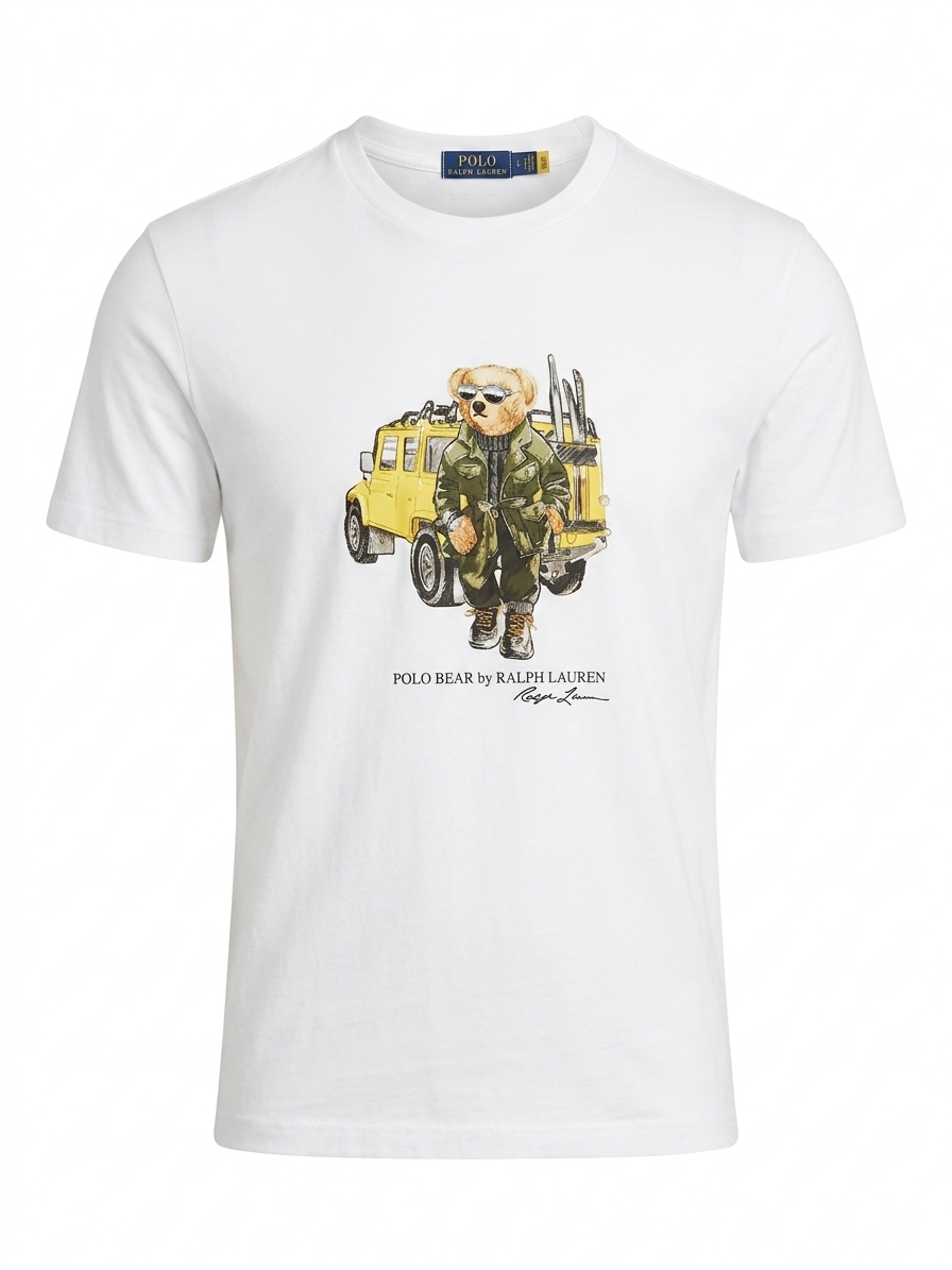 Polo Ralph Lauren T-Shirt Cotton Fabric Made in Turkey
