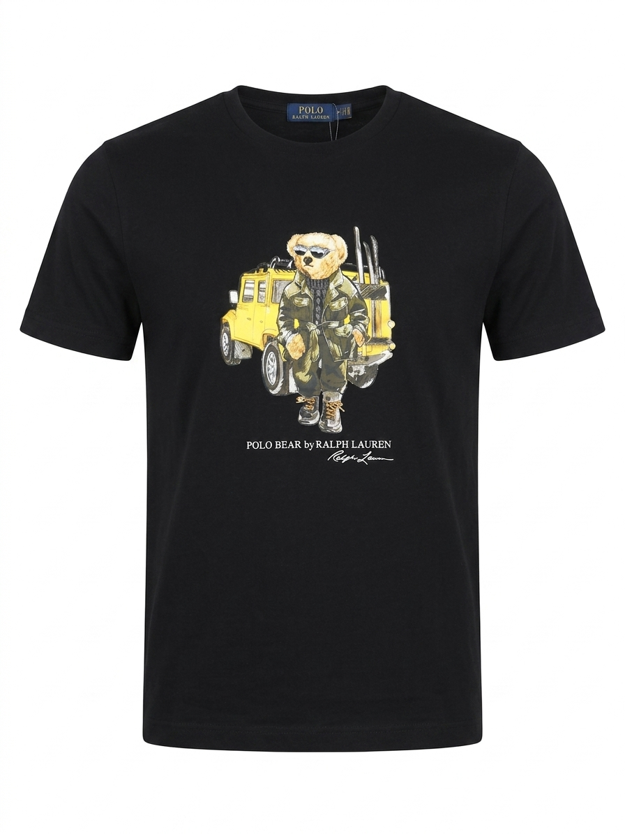 Polo Ralph Lauren T-Shirt Cotton Fabric Made in Turkey