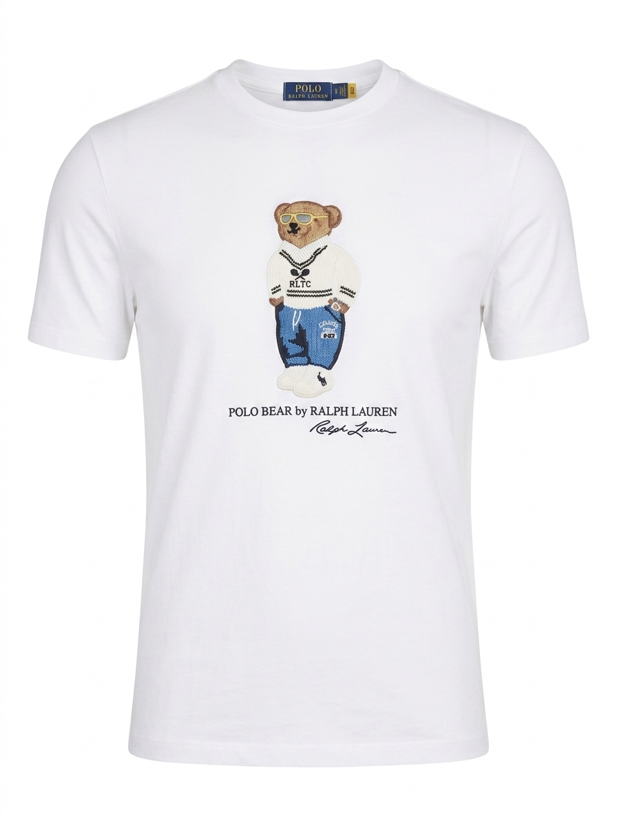 Polo Ralph Lauren T-Shirt Cotton Fabric Made in Turkey