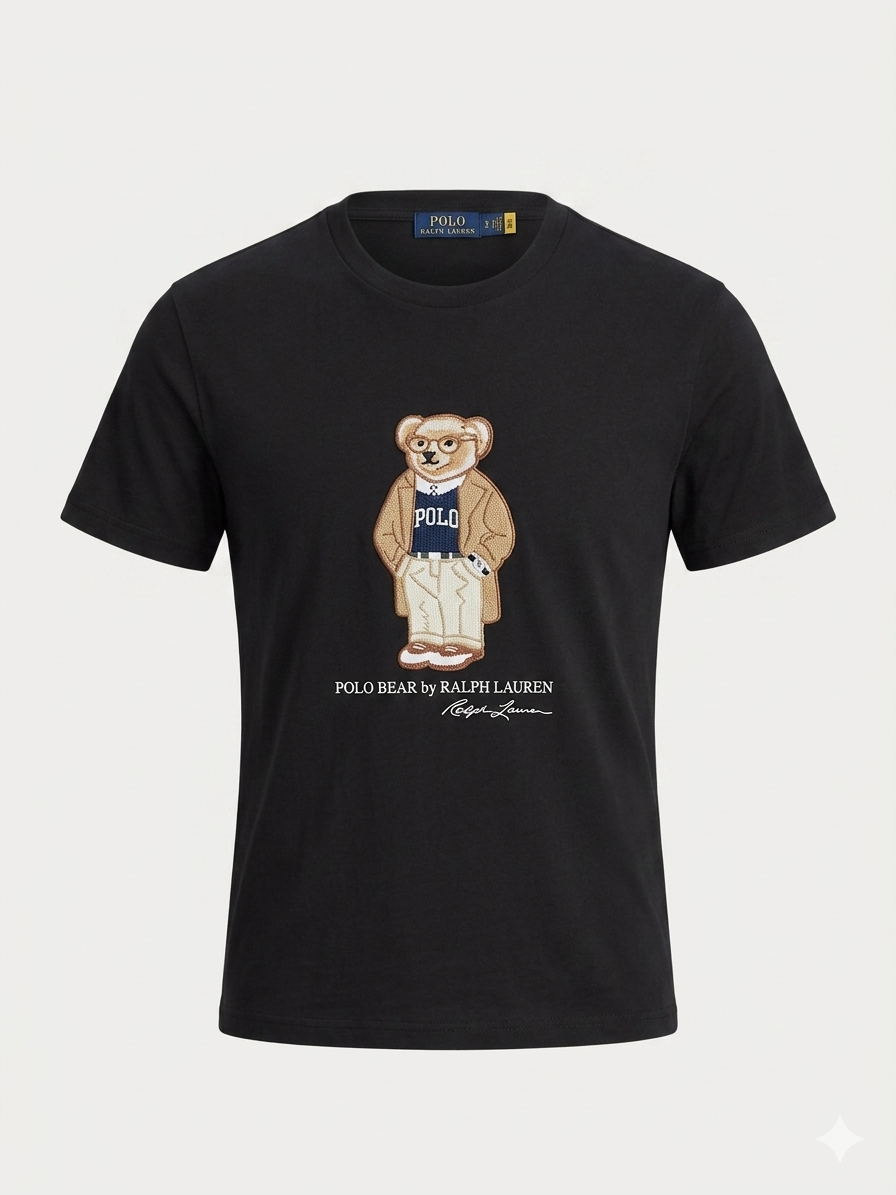 Polo Ralph Lauren T-Shirt Cotton Fabric Made in Turkey