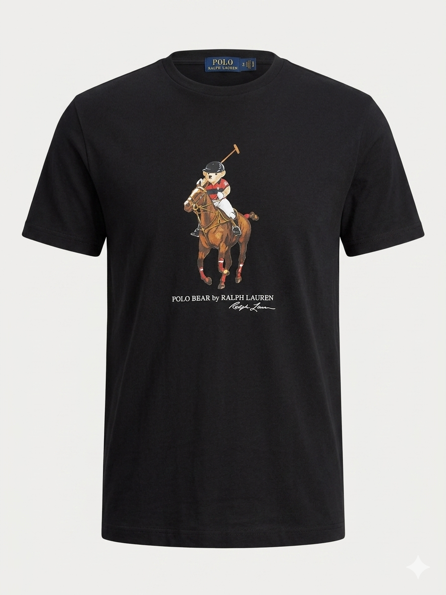 Polo Ralph Lauren T-Shirt Cotton Fabric Made in Turkey