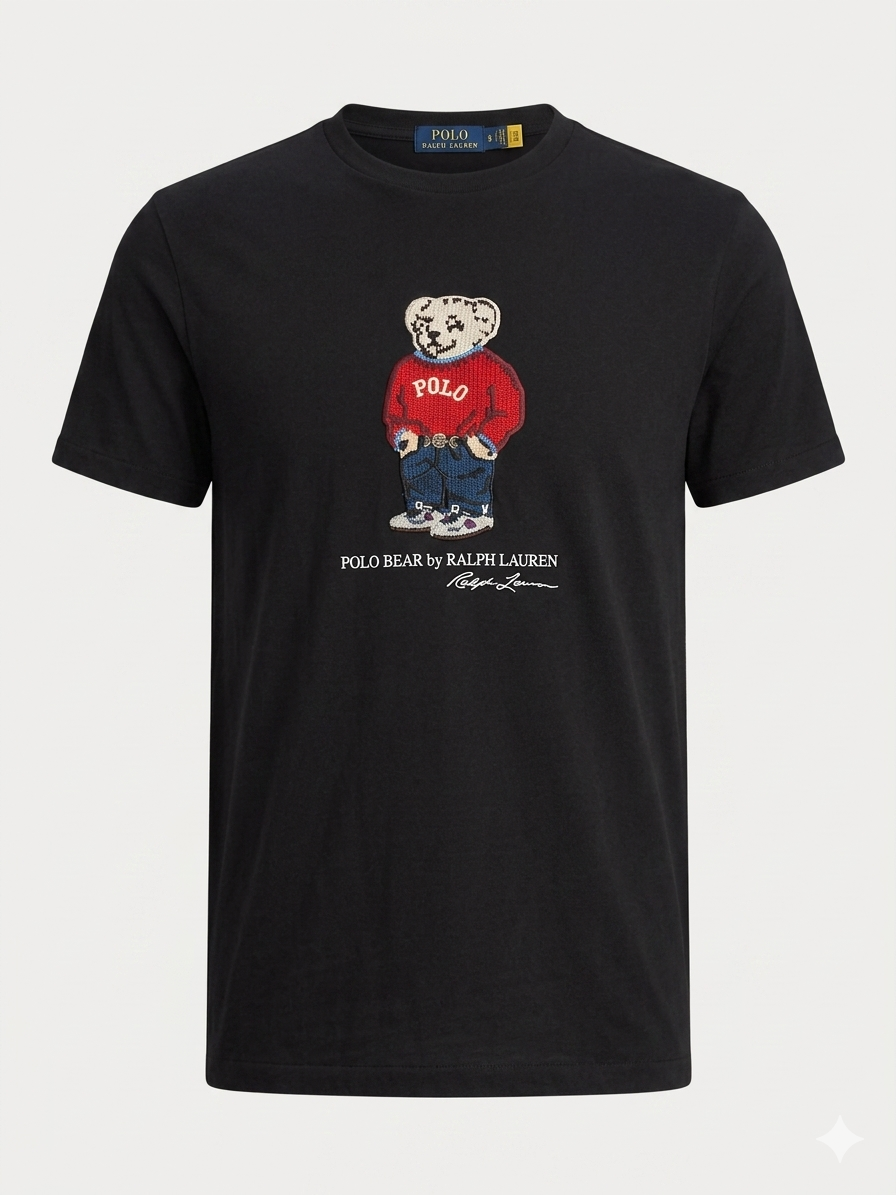 POLO RALPH LAUREN  T-Shirt Cotton Fabric Made in Turkey