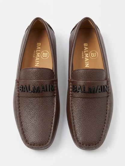 Balmain Paris Driving Loafers