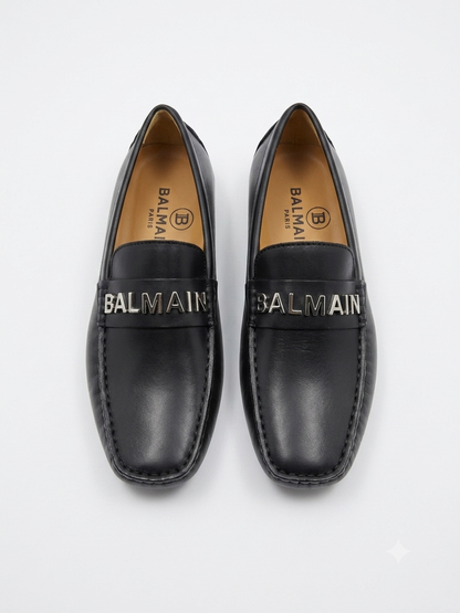 Balmain Paris Driving Loafers