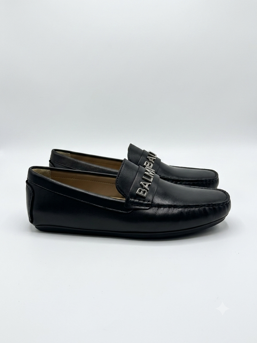 Balmain Paris Driving Loafers