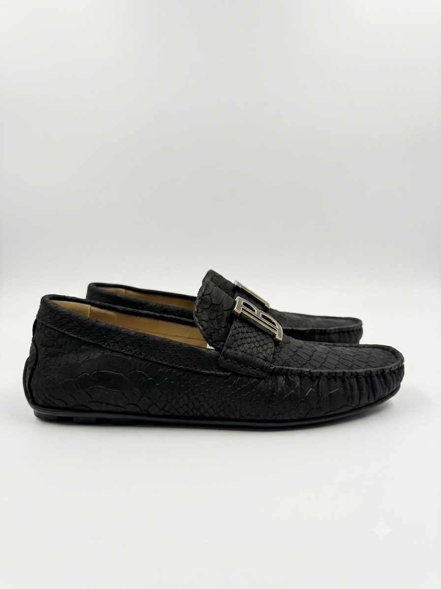 Balmain Paris Driving Loafers
