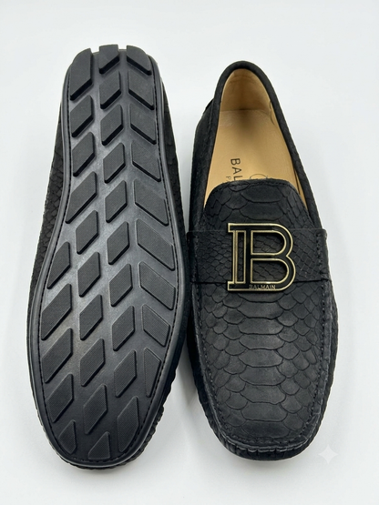 Balmain Paris Driving Loafers