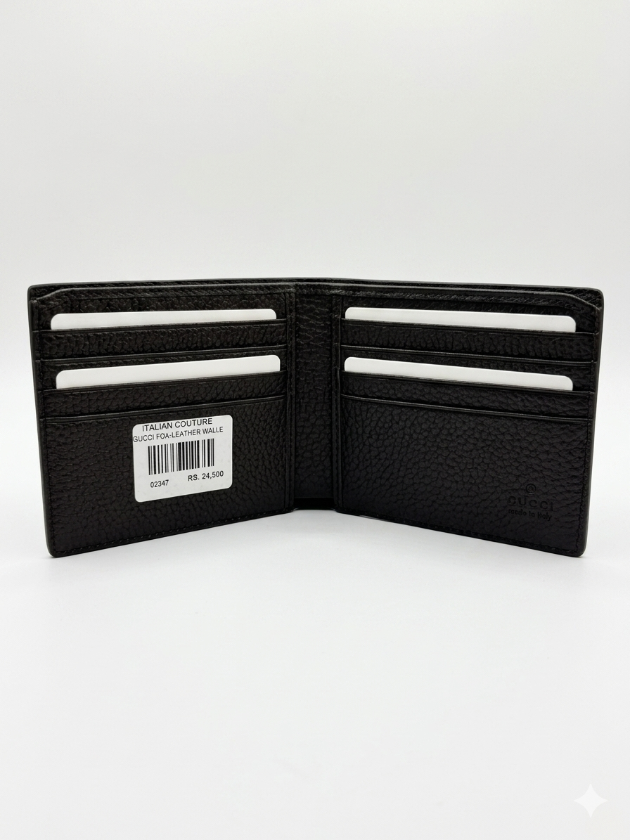 Gucci Debossed Bifold Wallet 1 :1 Grade Quality