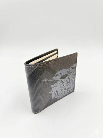 Burberry Check Saffiano Bifold Wallet 1 :1 Grade Quality