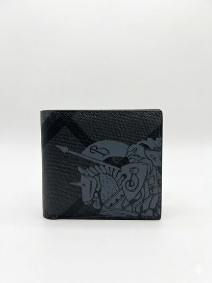 Burberry Check Saffiano Bifold Wallet 1 :1 Grade Quality