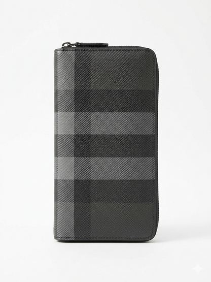 Burberry Check Continental Zip-Around Wallet 1 :1 Grade Quality