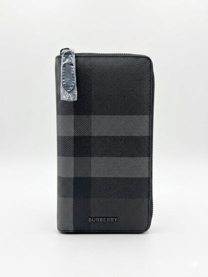 Burberry Check Continental Zip-Around Wallet 1 :1 Grade Quality