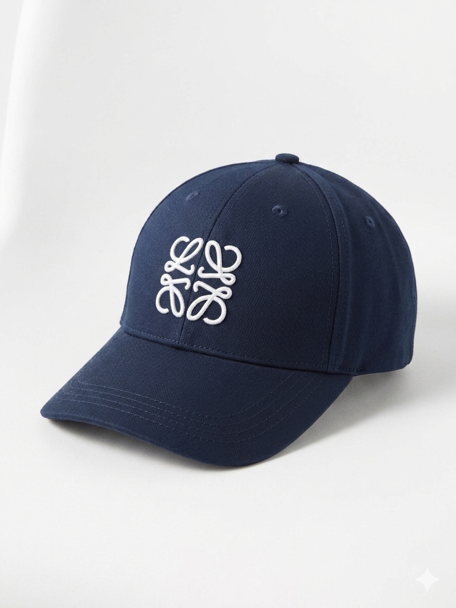 Loewe Anagram Embroidered Baseball Cap