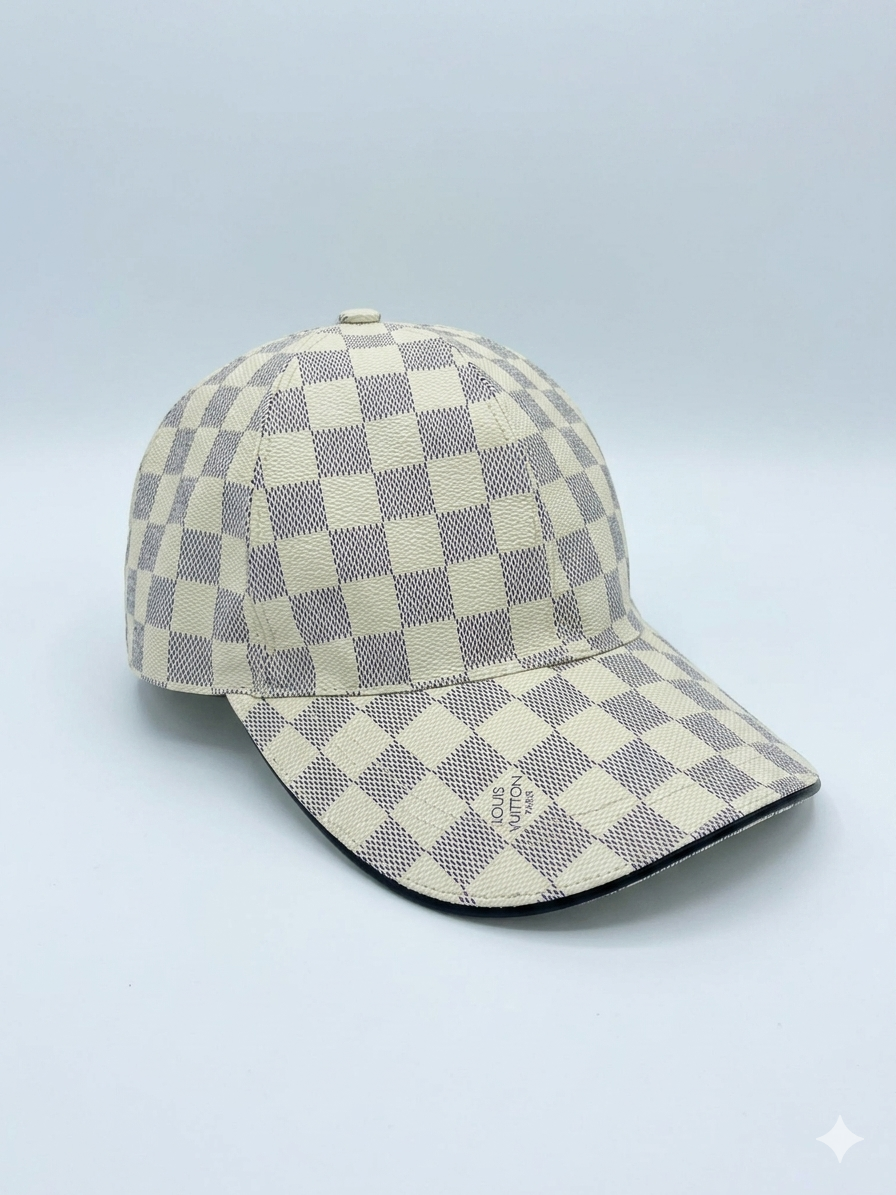 Louis Vuitton Damier Azur Canvas Baseball Cap