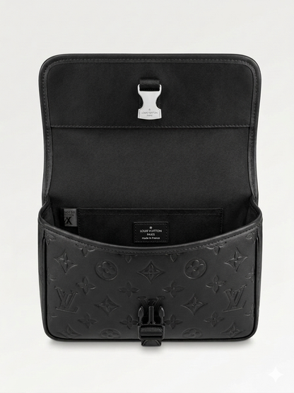 Louis Vuitton Monogram Empreinte Black Messenger Bag