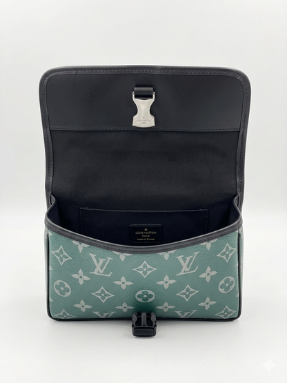 Louis Vuitton Monogram Graphic Green Messenger Bag