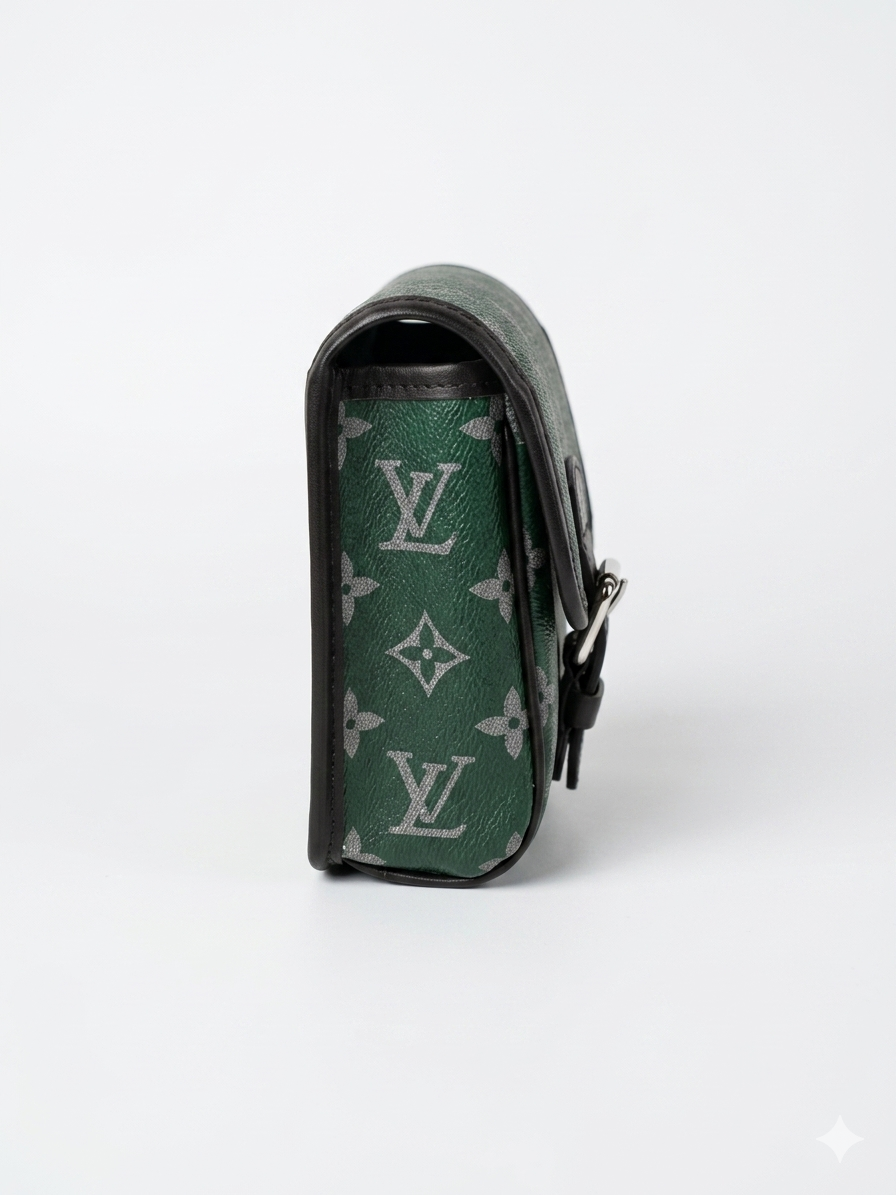 Louis Vuitton Monogram Graphic Green Messenger Bag