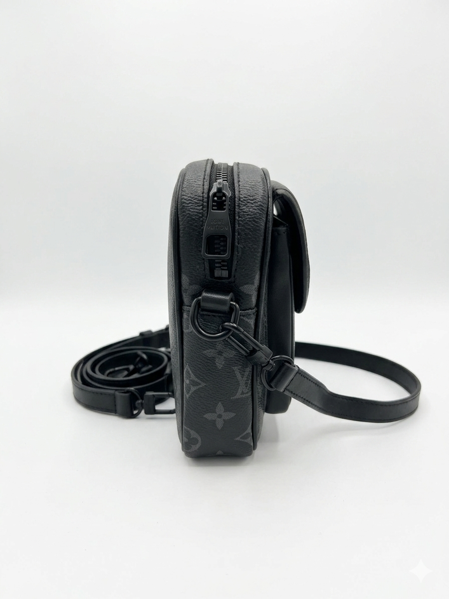 Louis Vuitton Monogram Eclipse Wearable Wallet Messenger Bag