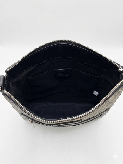 Gucci GG Supreme Web Strap Messenger Bag