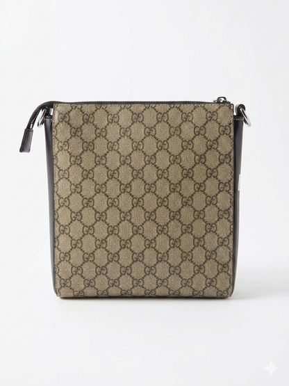 Gucci GG Supreme Web Strap Messenger Bag