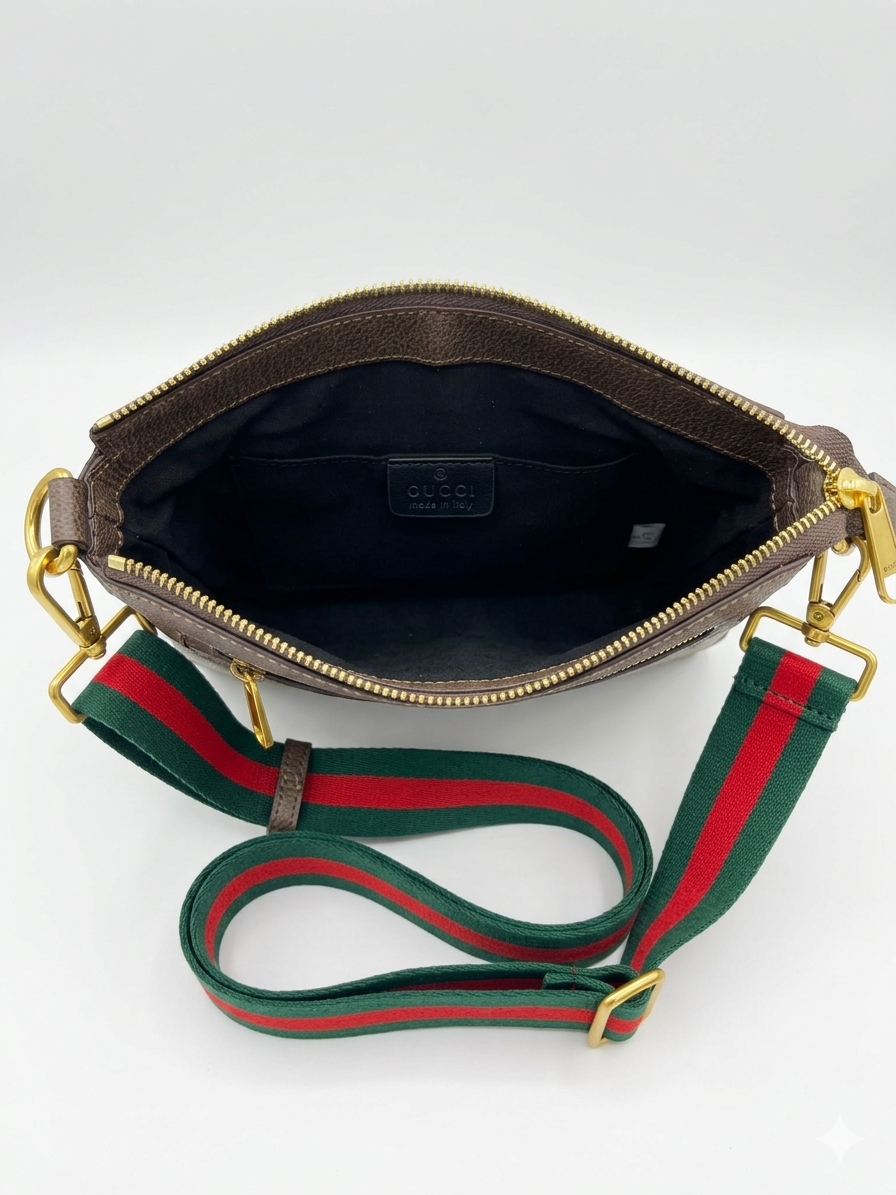 Gucci GG Supreme Tian Bird Messenger Bag