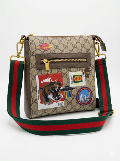 Gucci GG Supreme Night Courrier Messenger Bag