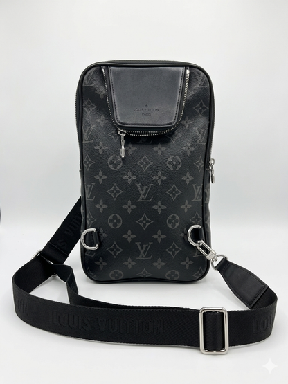 Louis Vuitton Monogram Eclipse Multi-Pocket Sling Bag