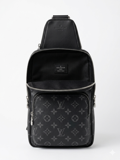 Louis Vuitton Monogram Eclipse Multi-Pocket Sling Bag