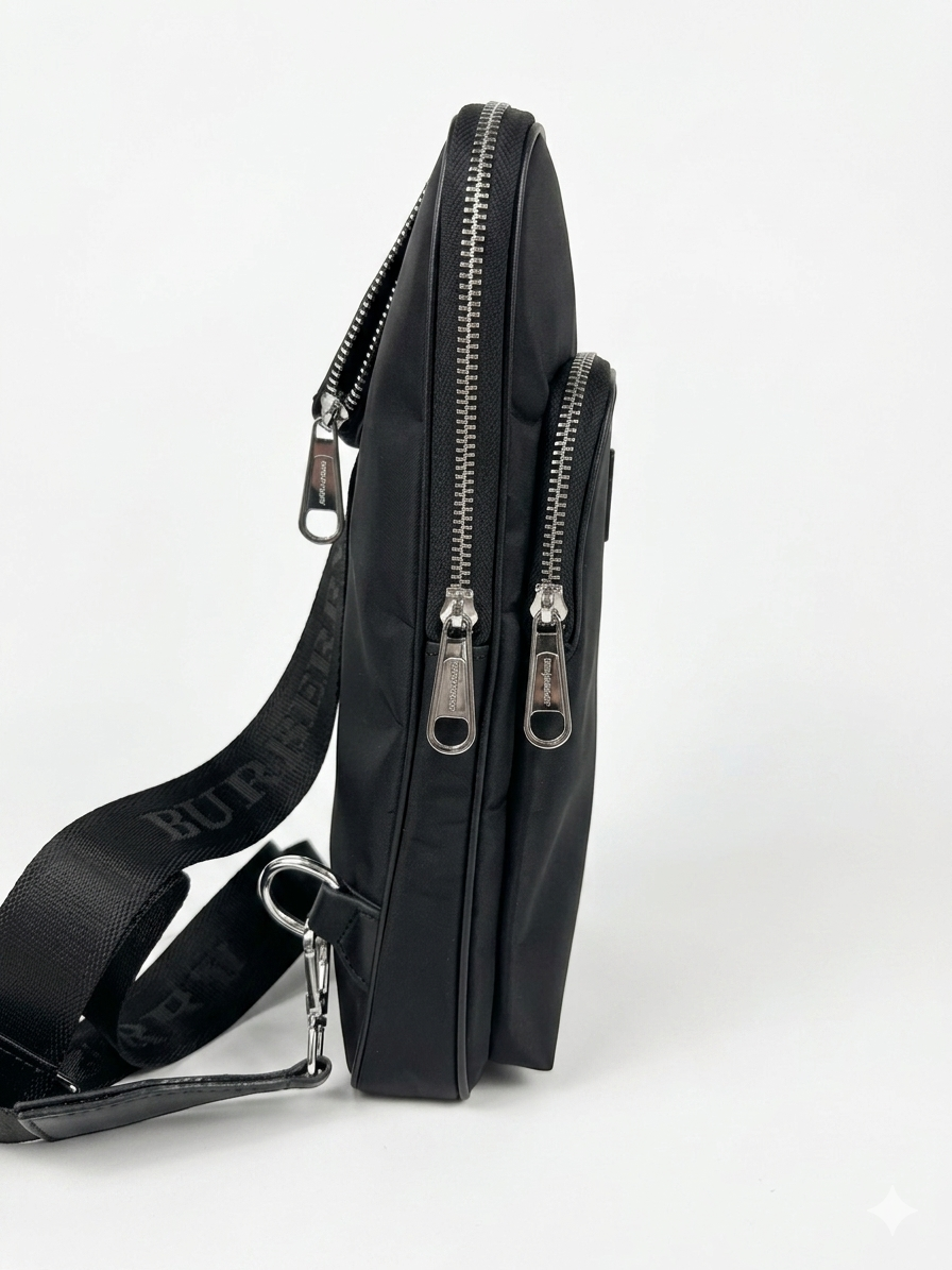 Burberry Monochrome Nylon Sling Bag