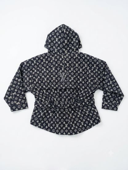 Monogram Statement Hooded Jacket