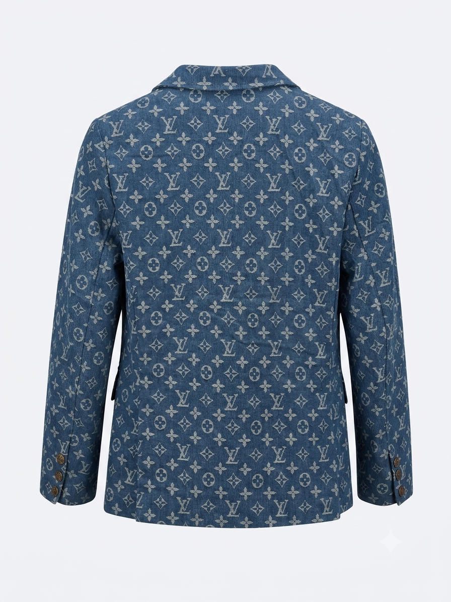 Louis Vuitton Monogram Denim Blazer