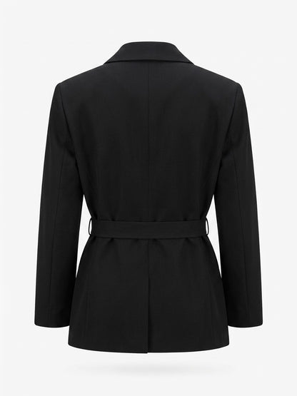 Prada Double-Breasted Belted Blazer
