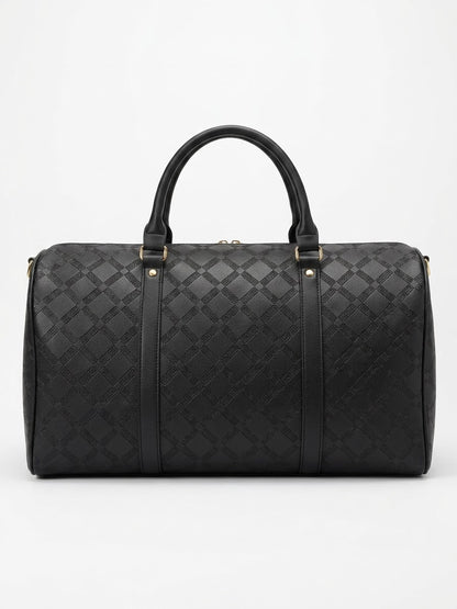Versace Medusa Greca Embossed Duffle Bag