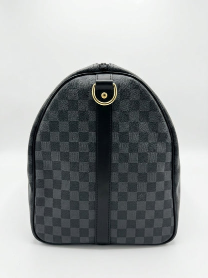 Louis Vuitton Keepall Damier Graphite Duffle Bag