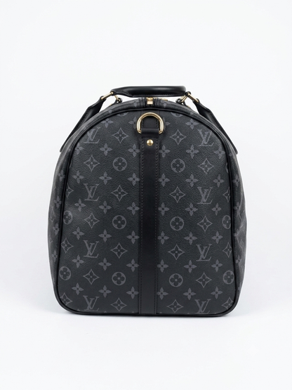 Louis Vuitton Monogram Eclipse Keepall Duffel Bag
