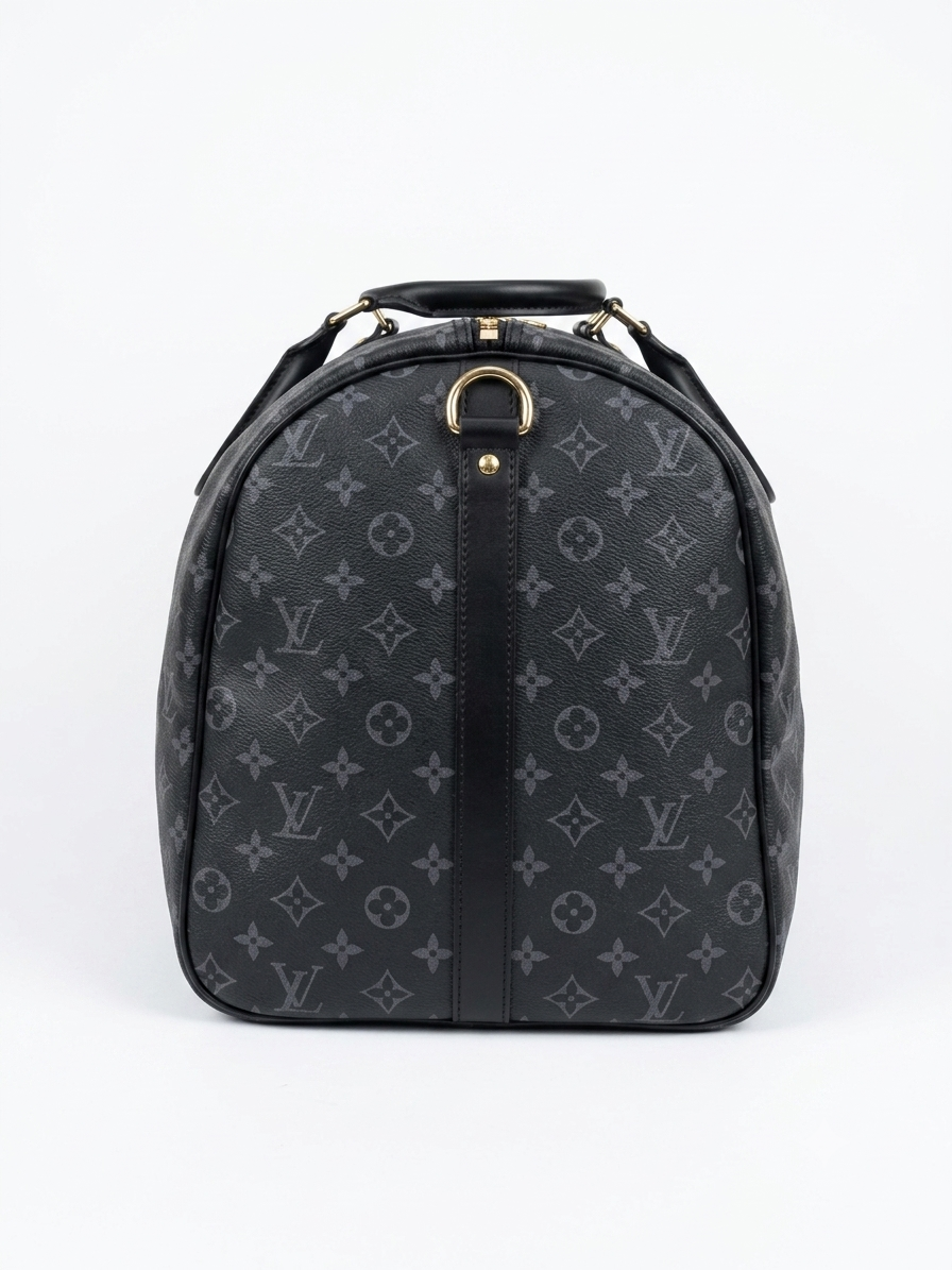 Louis Vuitton Monogram Eclipse Keepall Duffel Bag