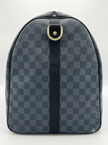 Louis Vuitton Damier Cobalt Keepall Duffel Bag