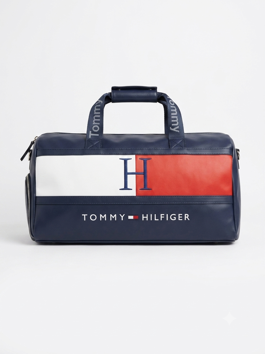 Tommy Hilfiger Signature Colorblock Duffle Bag