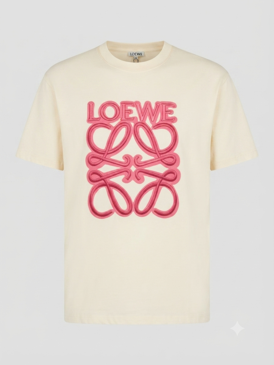 Loewe Anagram Embroidered T-Shirt Made in China