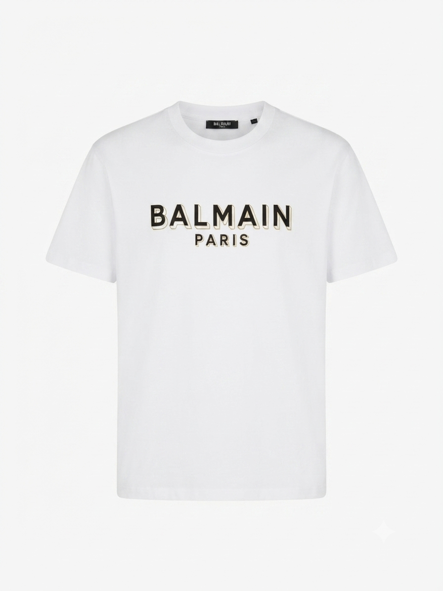 Balmain Paris 3D T-Shirt Made in China